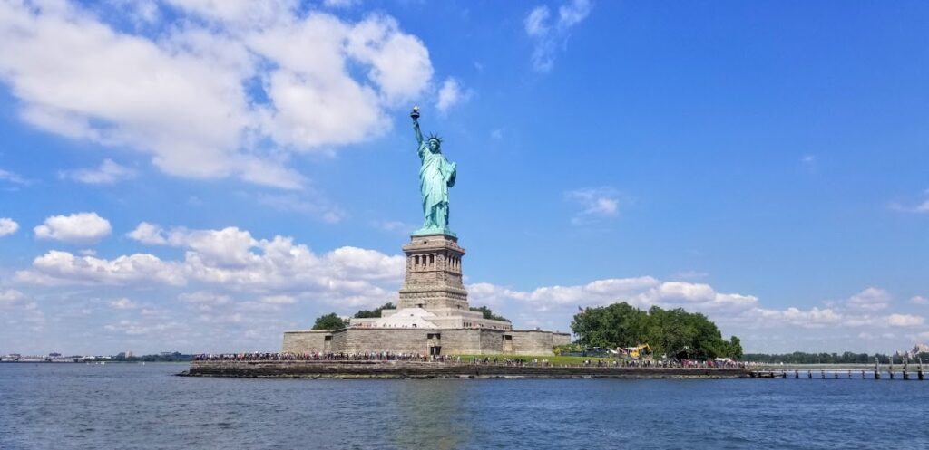 Statue of Liberty in the North Atlantic Region
